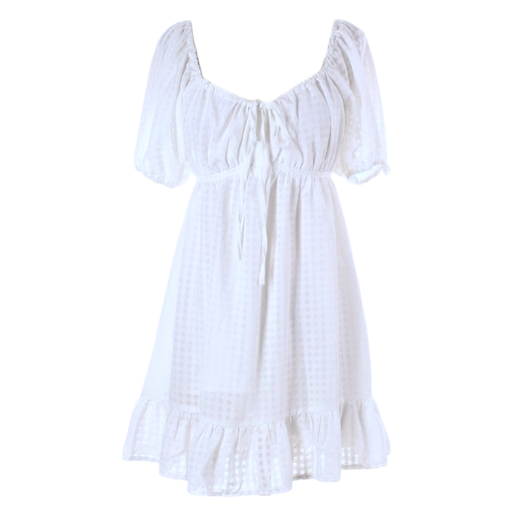 Le Lis | Babydoll Puff Sleeve Mini Dress